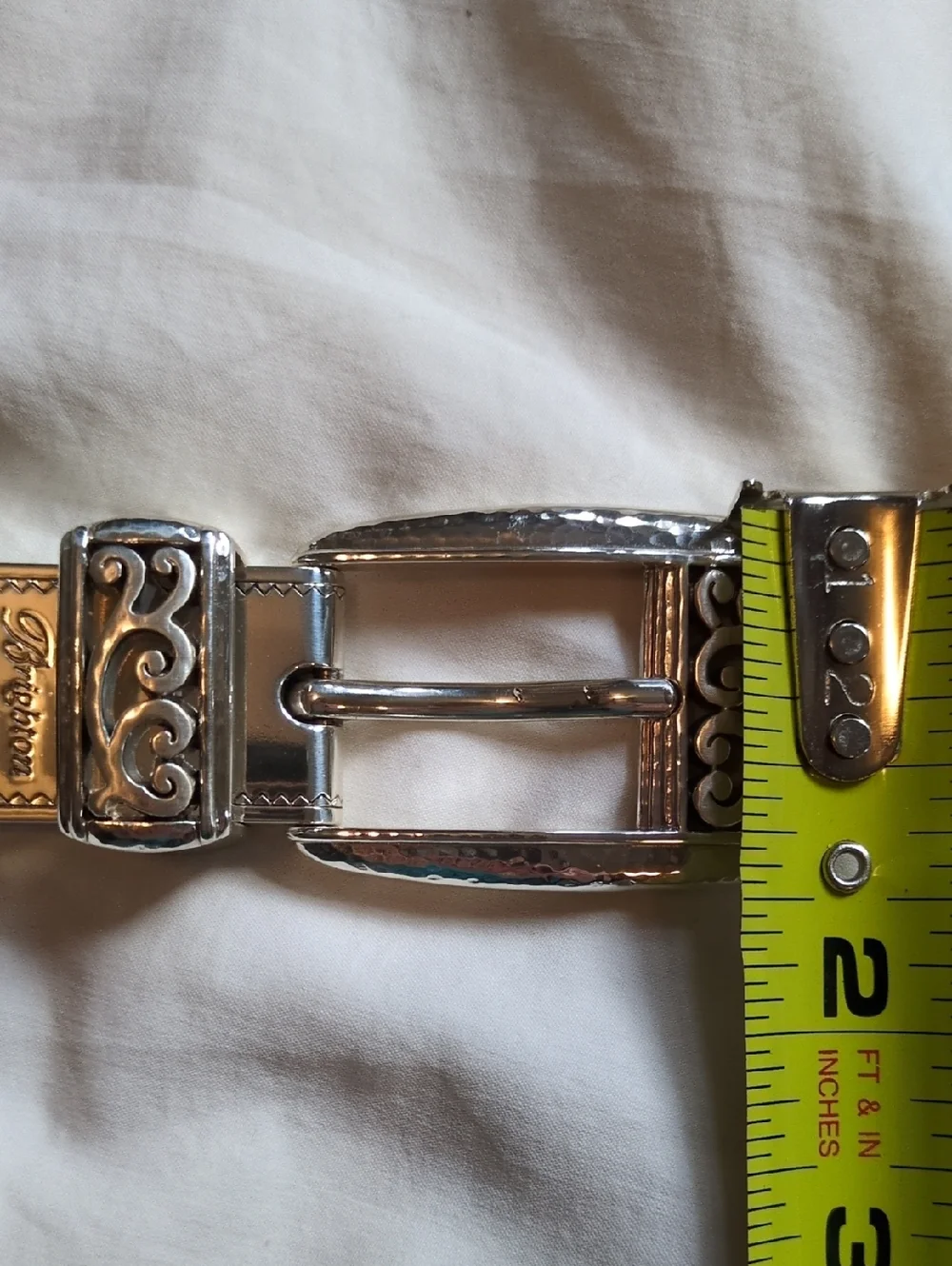 Brighton Mantilla Reversible Belt Black/Brown 40